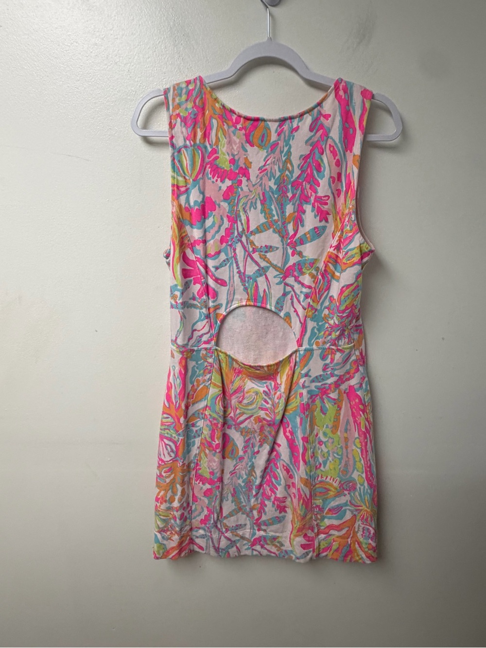 Lilly Pulitzer Whiting Mini Dress Scuba to Cuba Size Large - Picture 6 of 6